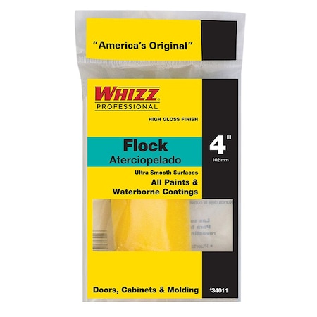 Work Tools 4" Mini Paint Roller Cover, Foam 34011